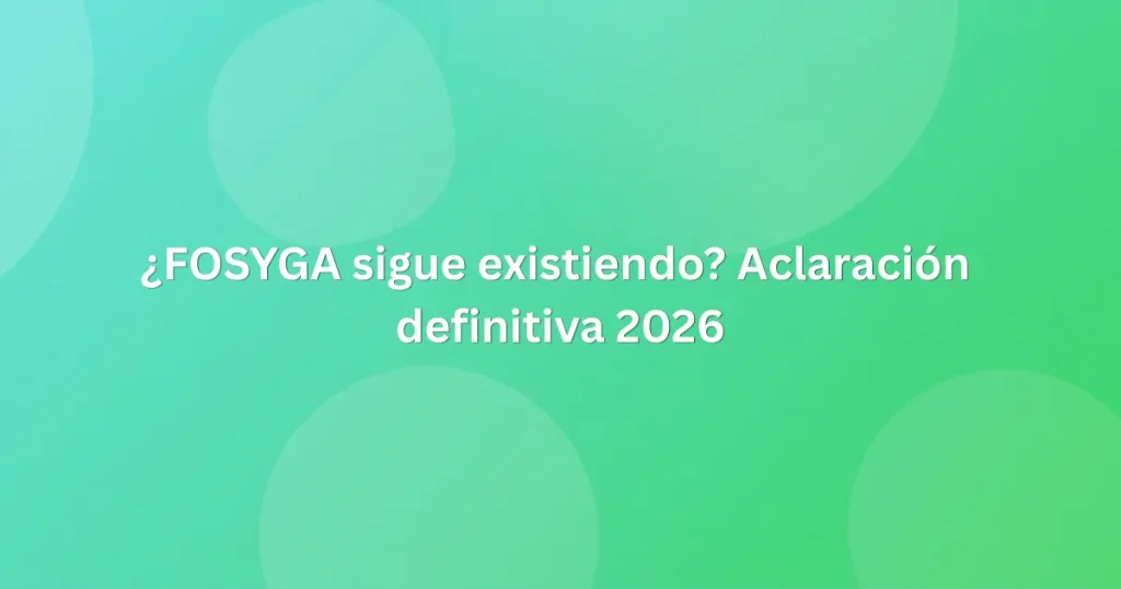 ¿FOSYGA sigue existiendo? Aclaración definitiva 2026